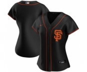 Women's San Francisco Giants Alternate 2020 Baseball Team Jersey Black