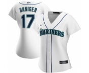 Women's Seattle Mariners #17 Mitch Haniger Home 2020 Baseball Player Jersey White