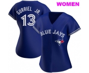 WOMEN'S TORONTO BLUE JAYS #13 LOURDES GURRIEL JR. ROYAL ALTERNATE JERSEY