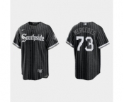 Youth Chicago White Sox #73 Yermin Mercedes 2021 City Connect Replica Black Jersey