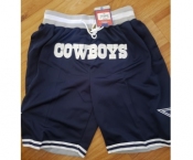 Men's Dallas Cowboys Navy Blue Just Don Shorts