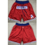 Men's New England Patriots Red Shorts