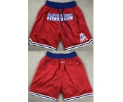 Men's New England Patriots Red Shorts