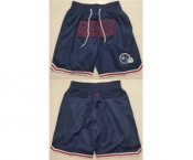 Men's New York Giants Navy Shorts (Run Small)