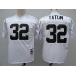 Oakland Raiders #32 Jack Tatum White Throwback Jersey