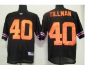 Reebok Arizona Cardinals #40 Pat Tillman Black Jersey