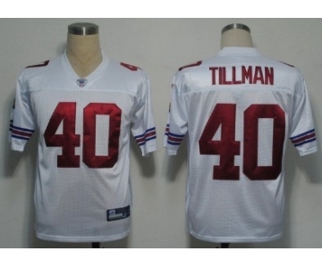 Reebok Arizona Cardinals #40 Pat Tillman White Jersey