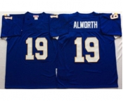 Chargers 19 Lance Alworth Blue Throwback Jersey