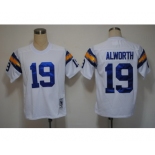 San Diego Chargers #19 Lance Alworth White Throwback Jersey