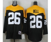 Men's Pittsburgh Steelers #26 LeVeon Bell Black 1967 Home Throwback NFL Jersey