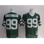 New York Jets #99 Mark Gastineau Green Throwback Jersey