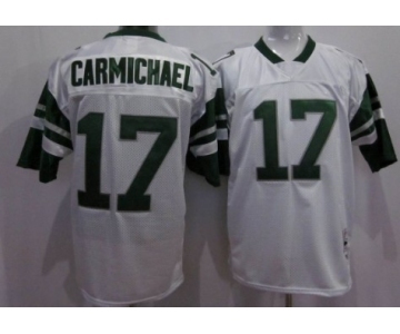 Philadelphia Eagles #17 Harold Carmichael White Throwback Jersey