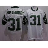 Philadelphia Eagles #31 Wilbert Montgomery White Throwback Jersey