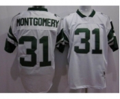 Philadelphia Eagles #31 Wilbert Montgomery White Throwback Jersey