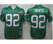 Philadelphia Eagles #92 Reggie White Light Green Throwback 99TH Jersey