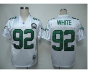 Philadelphia Eagles #92 Reggie White White Throwback 99TH Jersey