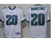 Reebok Philadelphia Eagles #20 Brian Dawkins White Jersey