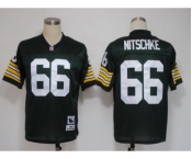 Green Bay Packers #66 Ray Nitschke Green Short-Sleeved Throwback Jersey