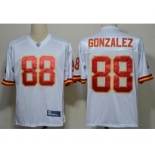 Kansas City Chiefs #88 Tony Gonzalez White Jersey