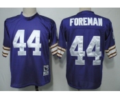 Minnesota Vikings #44 Chuck Foreman Purple Throwback Jersey