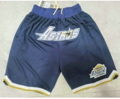 Men's Houston Astros Navy Blue Just Don Swingman Shorts