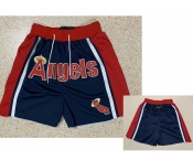 Men's Los Angeles Angels Navy Blue Just Don Shorts Swingman Shorts