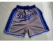 Men's Los Angeles Dodgers Just Don 2020 Gray Shorts