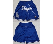 Men's Los Angeles Dodgers Royal Shorts (Run Smaller)