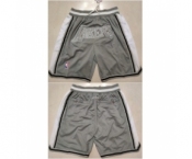 Men Los Angeles Lakers Gray Shorts Run Small