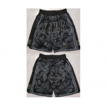 Men's Los Angeles Lakers Black MAMBA Shorts