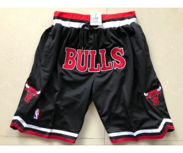 Bulls Black 1997-98 Limited Shorts