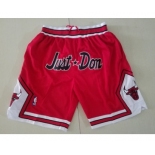 Bulls Red Just Don Mesh Shorts