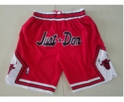 Bulls Red Just Don Mesh Shorts