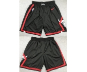 Men's Chicago Bulls Black Shorts (Run Small)