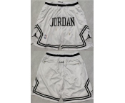 Men's Michael Jordan White Shorts