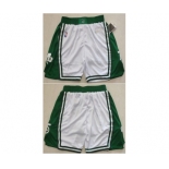 Men's Boston Celtics White 75th Anniversary Shorts