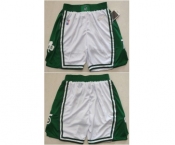 Men's Boston Celtics White 75th Anniversary Shorts