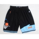 Men's Cleveland Cavaliers Black Throwback Short