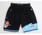 Men's Cleveland Cavaliers Black Throwback Short