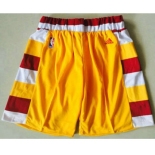 Men's Cleveland Cavaliers Gold Throwback Short