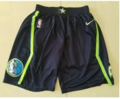 Men's Dallas Mavericks Blue 2020 Nike City Edition Swingman Shorts