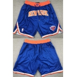 Men's New Yok Knicks Royal Shorts