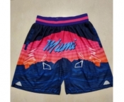 Men's Miami Heat Transfer Shift Pocket Shorts