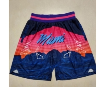 Men's Miami Heat Transfer Shift Pocket Shorts