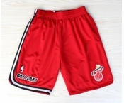 Miami Heat Red Throwback Short