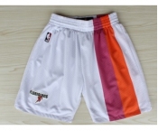 Miami Heat White Floridians Rainbow Short