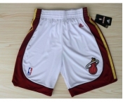 Miami Heat White Short