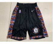 Nets Black City Edition Nike Swingman Shorts