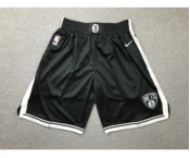 Nets Black Nike Swingman Shorts