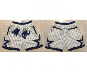 Men's Orlando Magic White Just Don Stitched Shorts